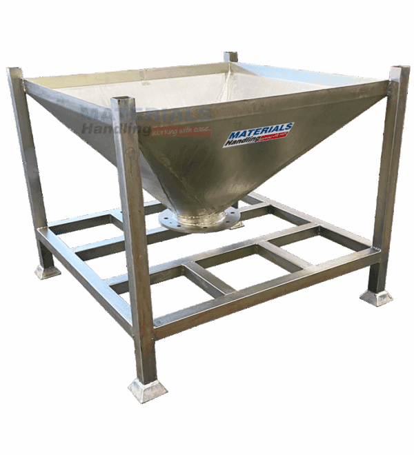 Bulk Bag Hopper Flange Outlet MSFH100 Bulk Bag Hopper Flange Outlet MSFH100