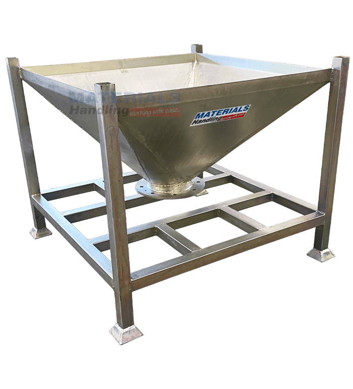 Bulk Bag Hopper Flange Outlet MSFH100 Bulk Bag Hopper Flange Outlet MSFH100