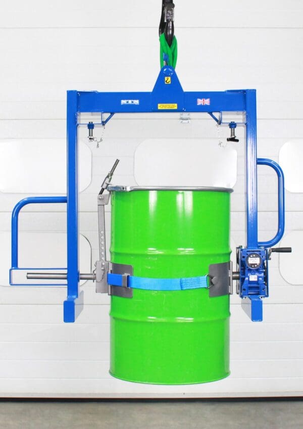DRU02 Overhead Drum Rotator sliding pivot DRU02 Overhead Drum Rotator sliding pivot