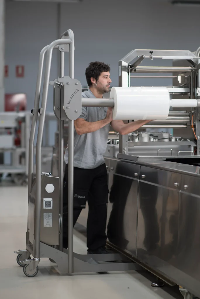 Electric Mobile Stacker Cleanroom Stainless Steel EMS200 (1)