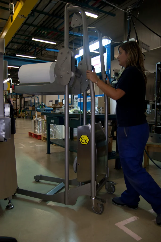 Electric Mobile Stacker Cleanroom Stainless Steel EMS200 (2)