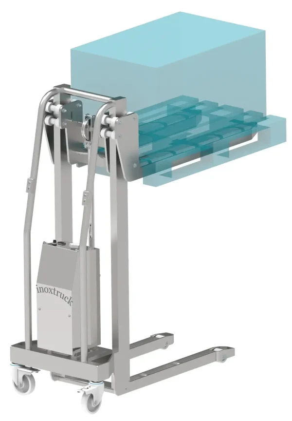 Electric Mobile Stacker Cleanroom Stainless Steel EMS600 Electric Mobile Stacker Cleanroom Stainless Steel EMS600