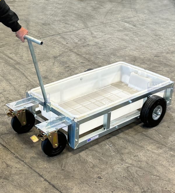 Low Profile Collection Trolley Concrete ACT120 Low Profile Collection Trolley Concrete ACT120