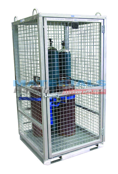 MGBCM Gas Cylinder Cage Secure Assembled