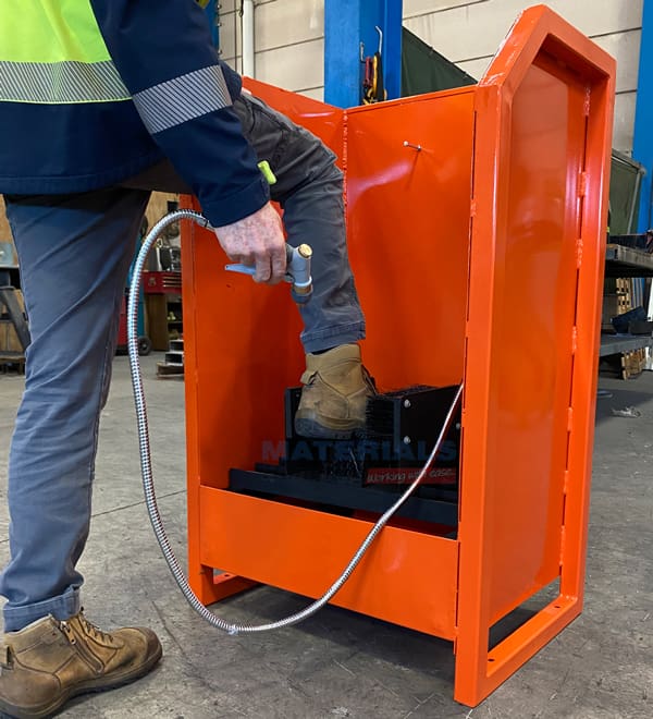 MSWS1 Boot Cleaning Station Application MSWS1 Boot Cleaning Station Application