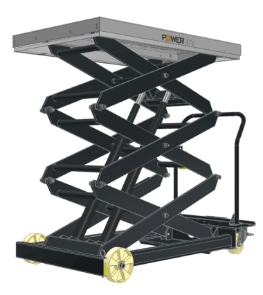 Mobile Scissor Lift Table double action Mobile Scissor Lifting Table MSC500TE (1)