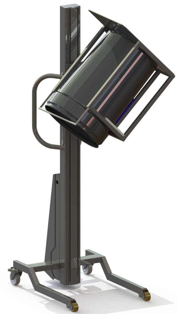 Multilift ML80 with drum tip tool