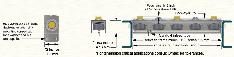 PBT Ball Transfer & PPD Positioner Pad Strips 2 PBT Ball Transfer & PPD Positioner Pad Strips 2