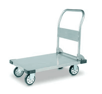 Stainless Steel Platform Trolleys Foldable