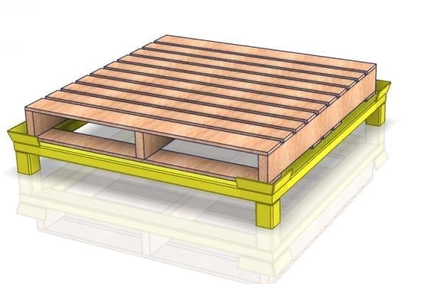Pallet Stand 2524-01 Pallet Stand 2524-01
