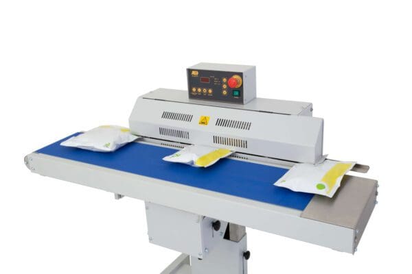 All in Horizontal bandsealer closeup Horizontal band sealer machine