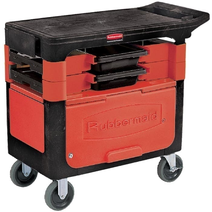 618088 Trades Cart with Locking Cabinet
