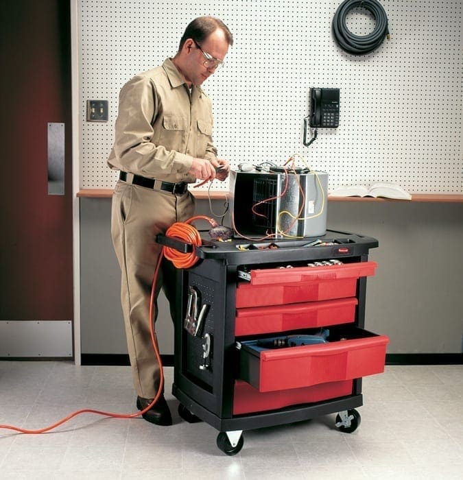 7734 5-Drawer Mobile Work Center