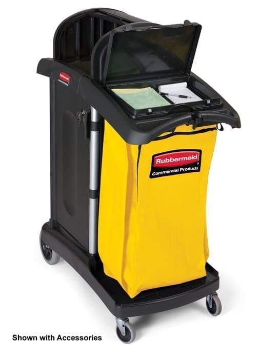 9T72 High Capacity Cleaning Cart with accessories 9T72 High Capacity Cleaning Cart with accessories