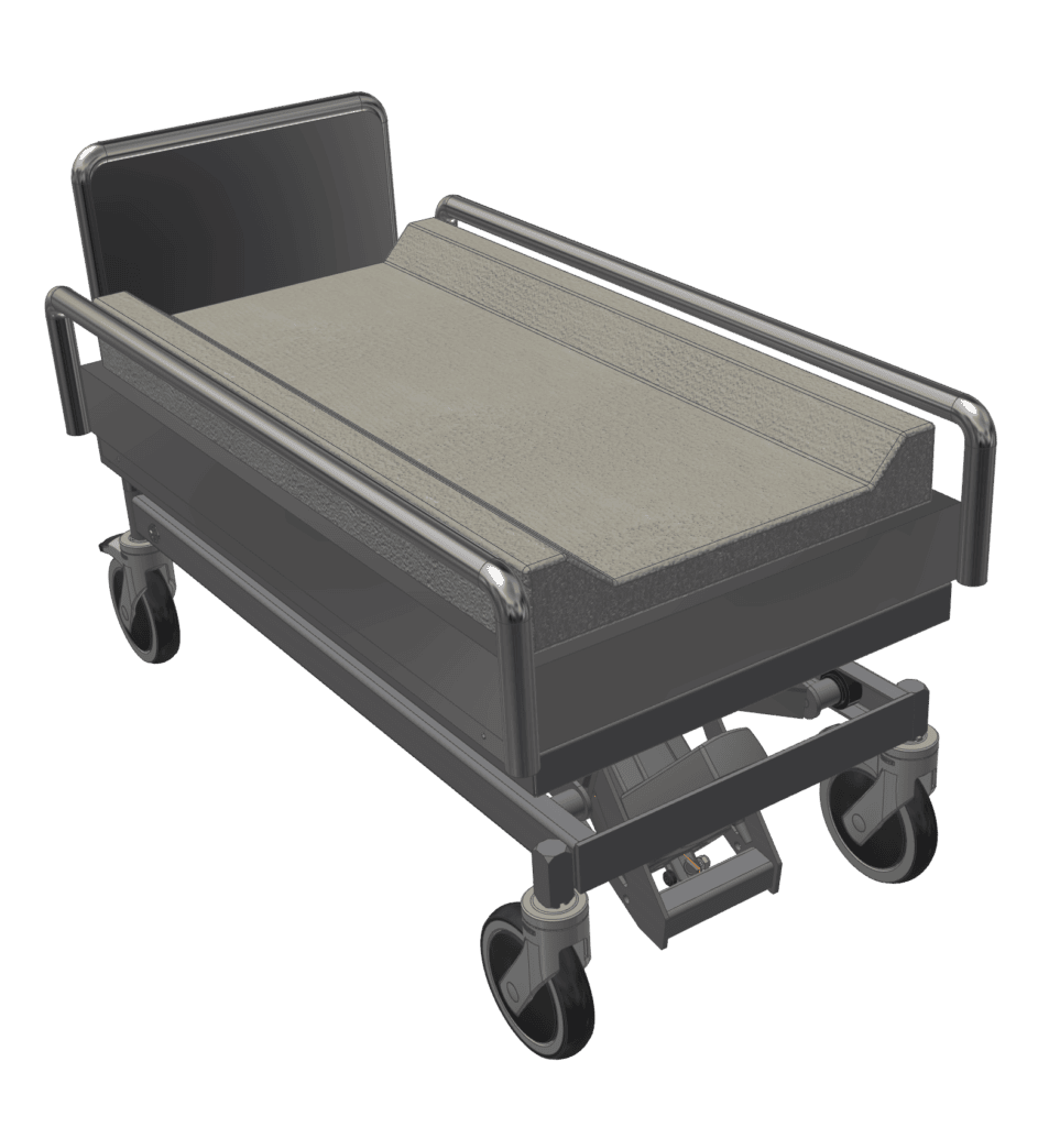 Baby Change Table height adjustable DC Powerlift (1)