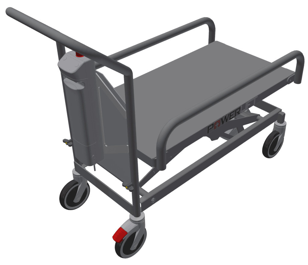Baby nappy change table height adjustable DC Powerlift DC250BC (2)