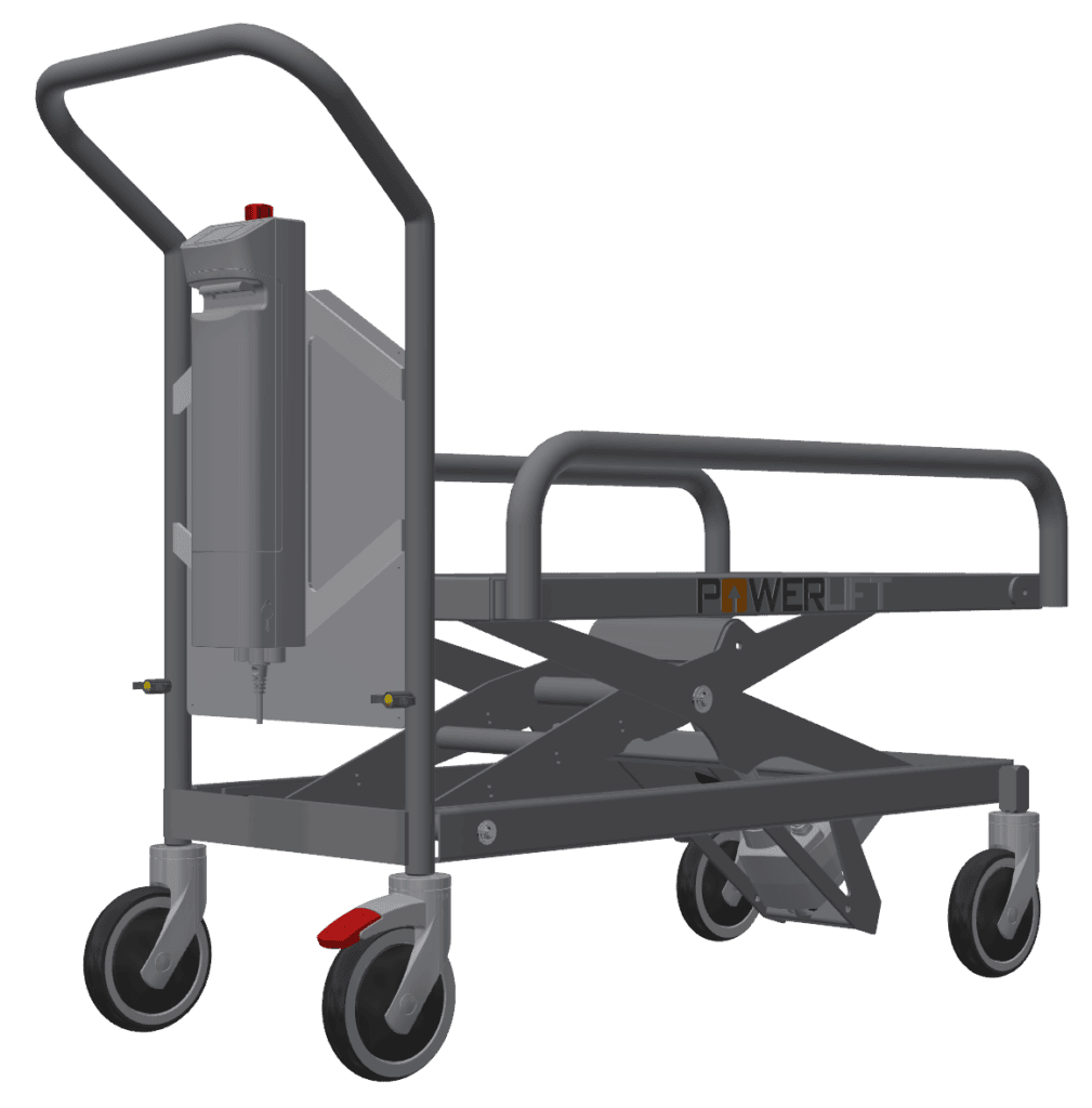Baby nappy change table height adjustable DC Powerlift DC250BC (3)