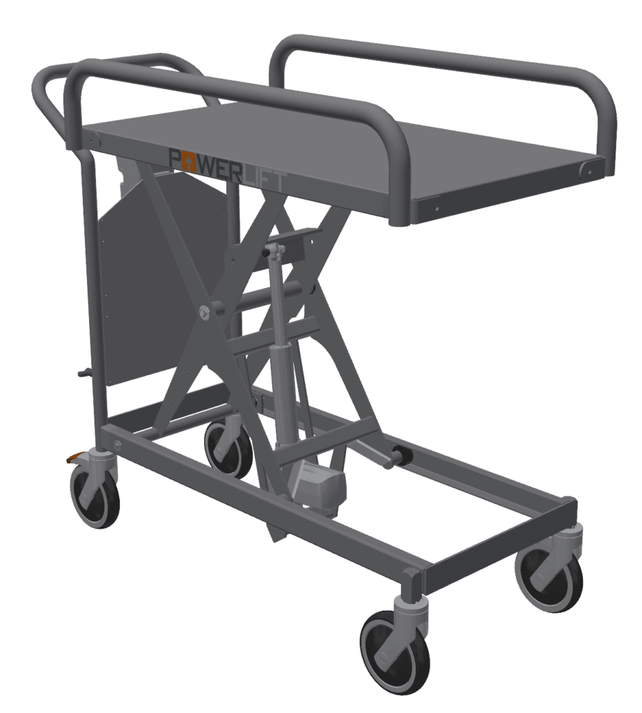 Baby nappy change table height adjustable DC Powerlift DC250BC (6)