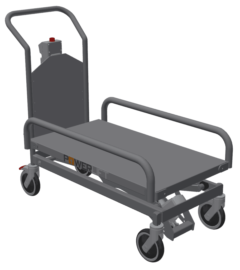 Baby nappy change table height adjustable DC Powerlift DC250BC (7)