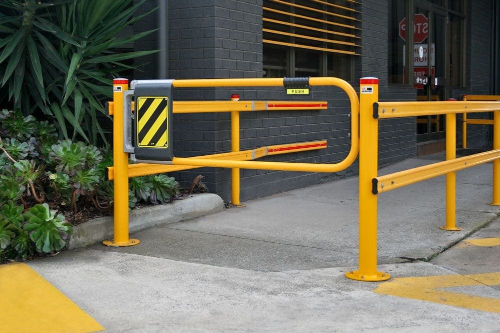 Ball Fence Swing Gate Application