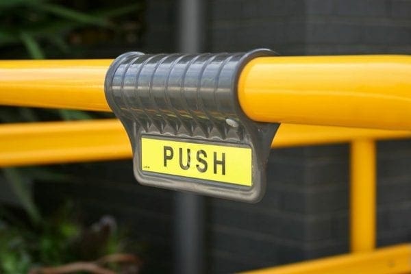 Ball Fence Swing Gate Push Handle Ball Fence Swing Gate Push Handle