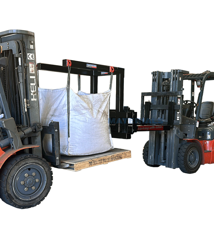 Bulk Bag Lifter Forklift Slip on attachment FBCS15 (5)