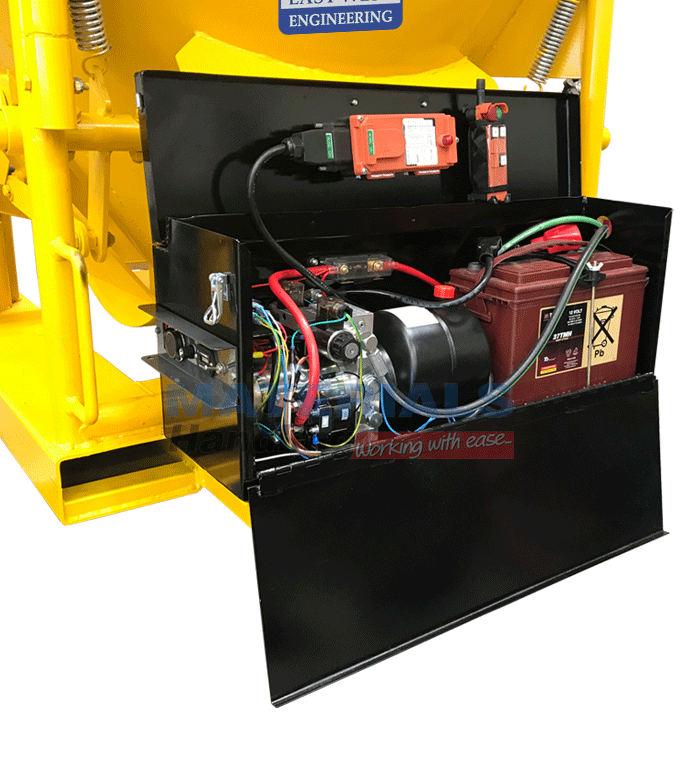 Concrete Kibble Hydraulic CKM HPP REMOTE