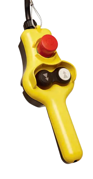 Corrosion resistant electric chain hoist Materials Handling GPR pendant