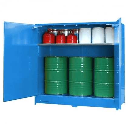 DPS6508 Heavy Duty Dangerous Goods Storage Cabinets open DPS6508 Heavy Duty Dangerous Goods Storage Cabinets open