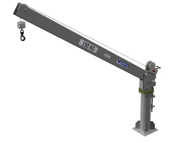Davit crane LDS3 with winch Materials Handling Pty Ltd (2) Davit crane LDS3 with winch Materials Handling Pty Ltd (2)