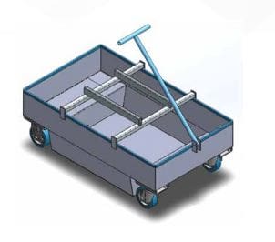 Drawing Mobile Drum Trolley Drawing Mobile Drum Trolley