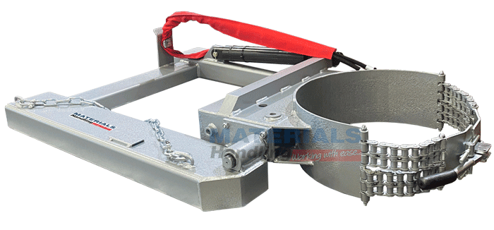 Drum Lifter Rotator Forklift Mounted Hydraulic DC R3
