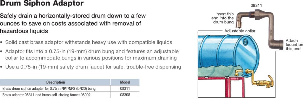 Drum Siphon Adaptor Drum Siphon Adaptor