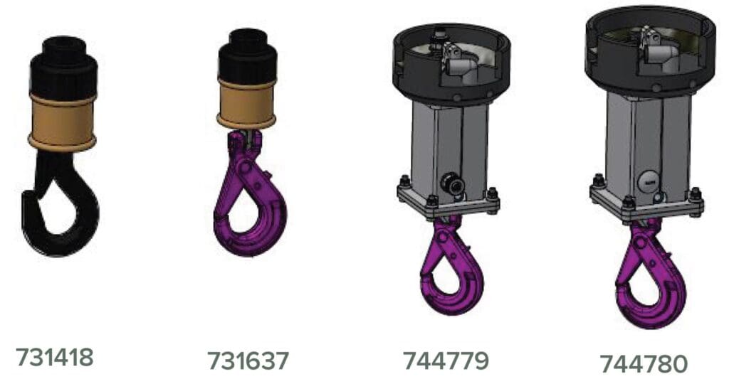 Electric Chain Hoists MechChain Pro hooks Electric Chain Hoists MechChain Pro hooks