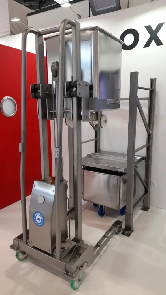 Electric Mobile Stacker Cleanroom Stainless Steel EMS600 (1)