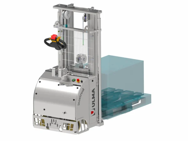Electric Pallet Stacker Cleanroom Stainless Steel EPS15 Electric Pallet Stacker Cleanroom Stainless Steel EPS15