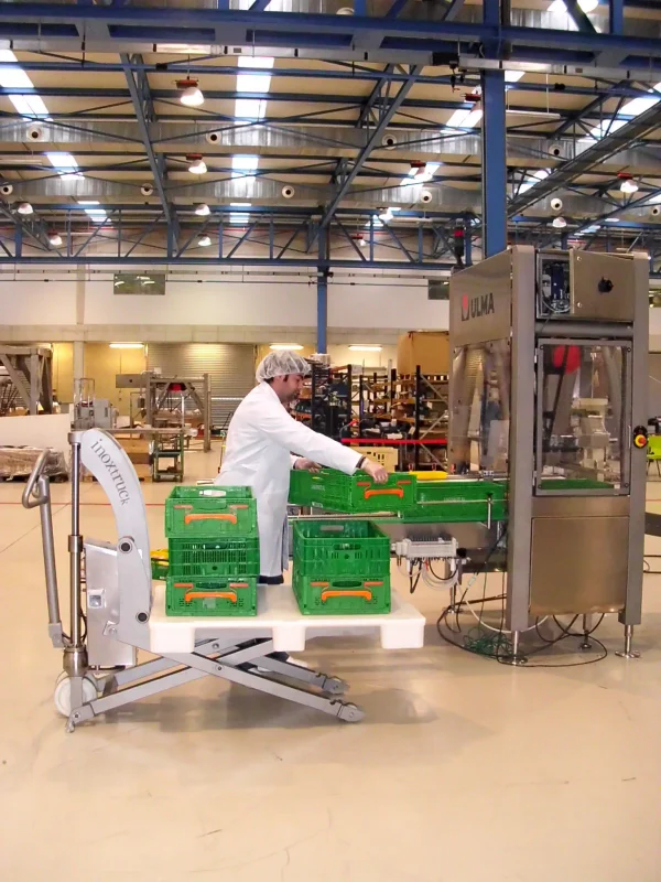 Electric Skid Lifter Cleanroom Stainless Steel EXT10 (2) Electric Skid Lifter Cleanroom Stainless Steel EXT10 (2)