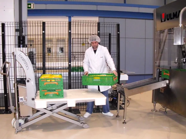 Electric Skid Lifter Cleanroom Stainless Steel EXT10 (3) Electric Skid Lifter Cleanroom Stainless Steel EXT10 (3)