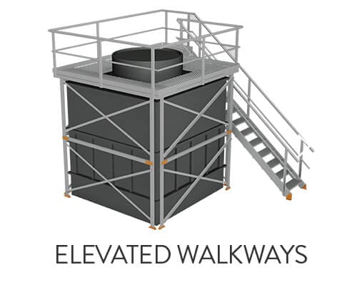 Elevated walkways Elevated walkways