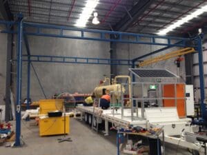 Free standing workstation bridge crane Gorbel CS GAS 4 Free standing workstation bridge crane Gorbel CS GAS 4