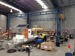 Free standing workstation bridge crane Gorbel CS GAS 5 Free standing workstation bridge crane Gorbel CS GAS 5