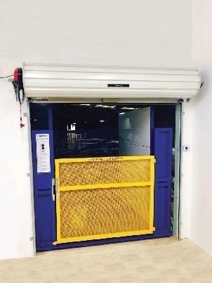 Compact Goods Hoist Roller Door Freight Mate Compact Goods Hoist Roller Door