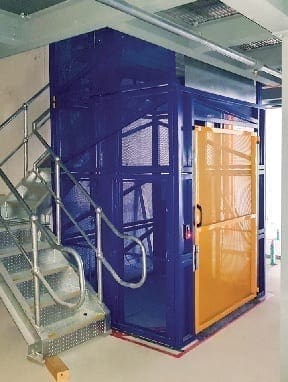 Compact Goods Hoist stairs Freight Mate Compact Goods Hoist stairs