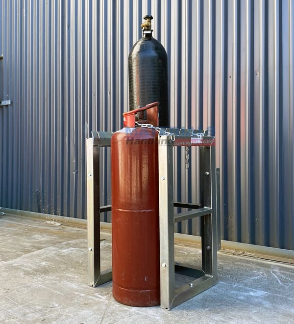 GBSR4 Gas Cylinder Storage Rack 2 GBSR4 Gas Cylinder Storage Rack 2