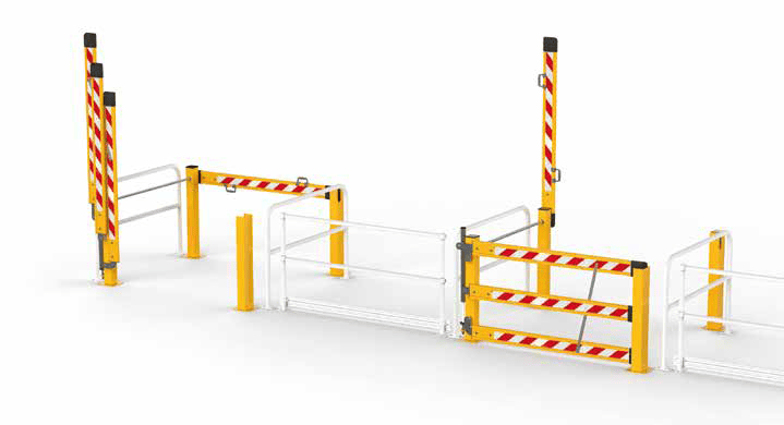Gates Mezzanine Safety Forklift Loading Gates Mezzanine Safety Forklift Loading