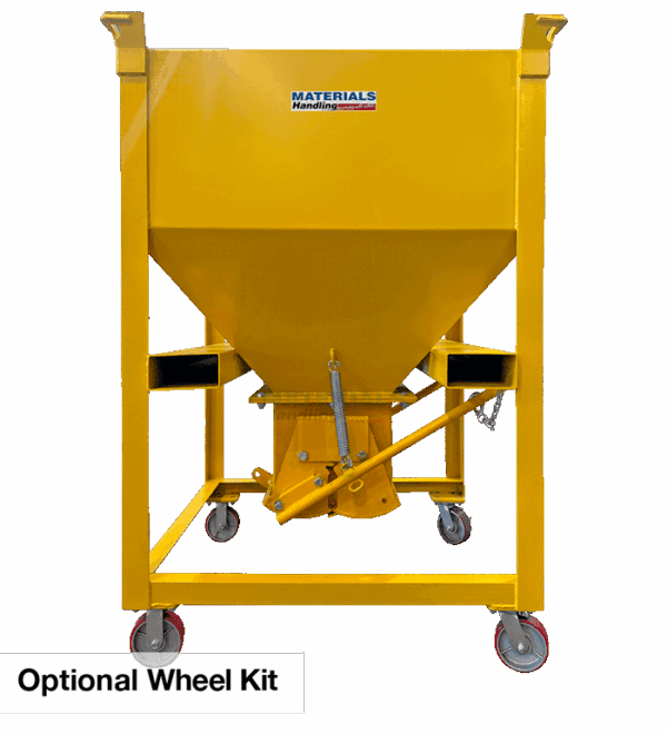 Hopper Bins HBF10 optional wheels Hopper Bins HBF10 optional wheels