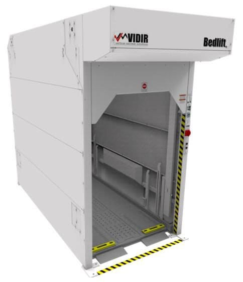 Hospital Bed Stacker Storage BedLift R with side panels