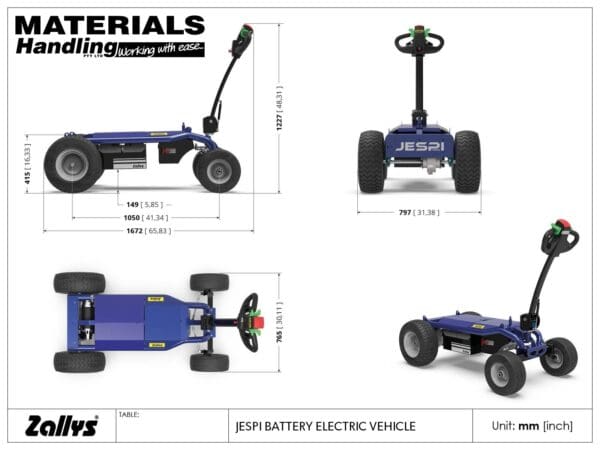 JESPI GA drawing Battery electric vehicle JESPI GA drawing Battery electric vehicle