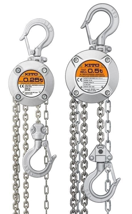 KITO LCX003 LCX005 CX Series Chain Block 4 KITO LCX003 LCX005 CX Series Chain Block 4