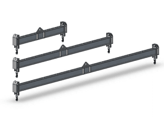 LCSB Crane Spreader Beam Drawing LCSB Crane Spreader Beam Drawing